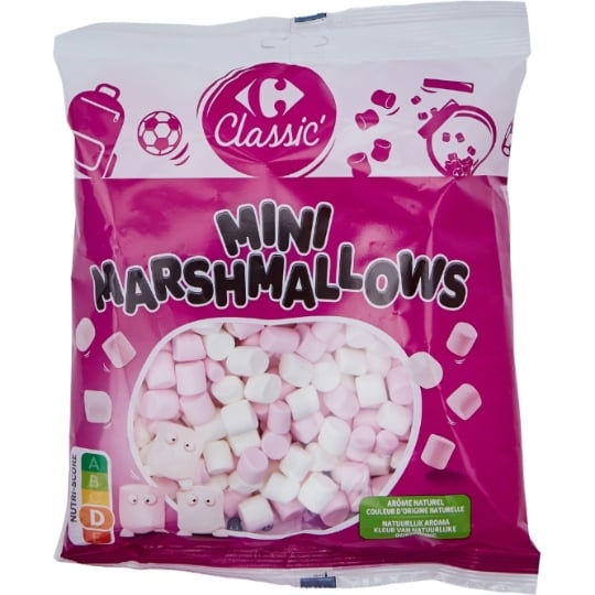 Bonbons mini marshmallows CARREFOUR CLASSIC'