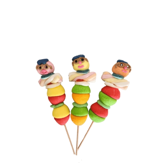 Confiserie Brochette Bonhomme JELO'VE
