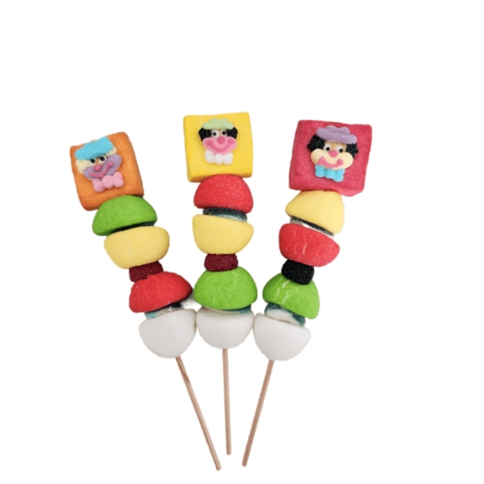 Confiserie Brochette Clown JELO'VE