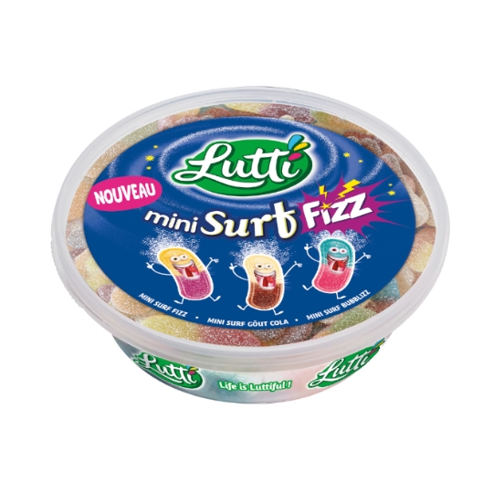 Confiserie Gélifiée aromatisée Surffizz Turbo LUTTI