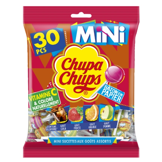 Bonbons Sucettes Mini assortiment CHUPA CHUPS