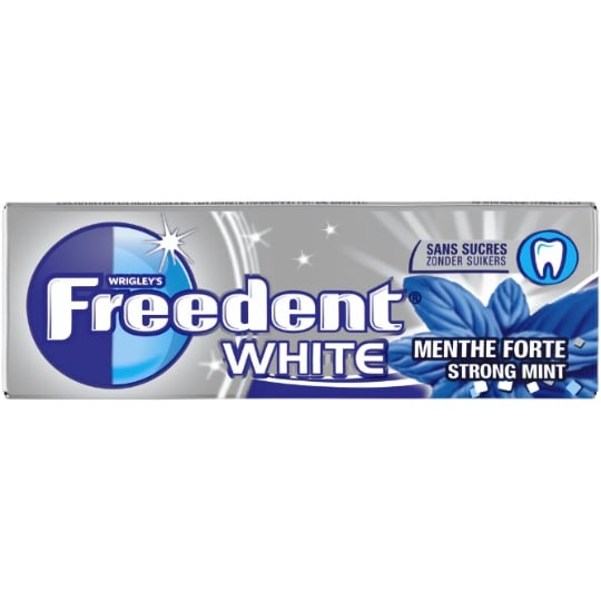 Chewing-gum menthe forte sans sucres FREEDENT