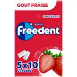 Chewing-Gum Goût Fraise Sans Sucres FREEDENT