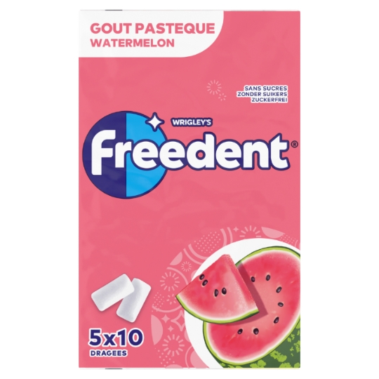 Chewing-Gum Pastèque Sans Sucres FREEDENT