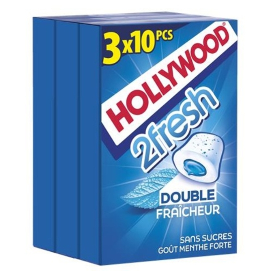 Chewing gum fresh peppermint HOLLYWOOD