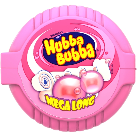Chewing-Gum Bubble Gum Fancy Fruit HUBBA BUBBA