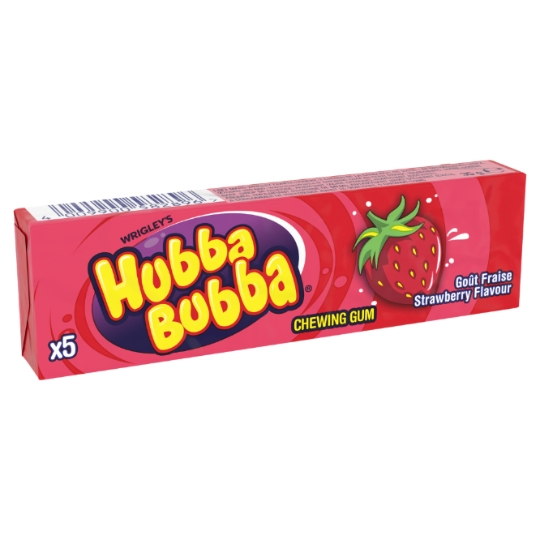 Chewing-gum Maxi Cubes Fraise HUBBA BUBBA
