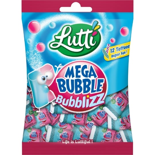 Bonbon mega bubbliz LUTTI