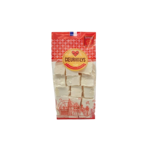 Friandises à Déguster Nougat Tendre des Ducasses Vanille sans Amandes COEUR DES LYS