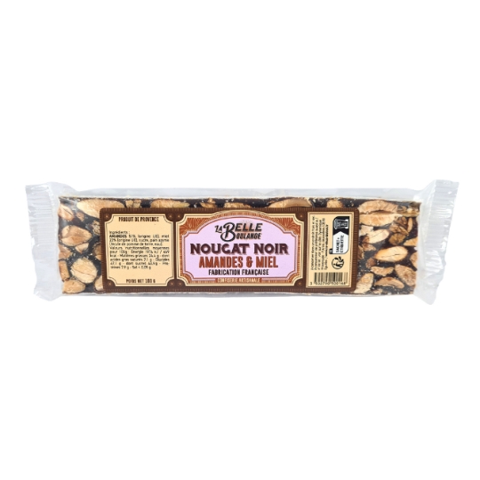 Nougat Noir Amandes & Miel LA BELLE BOULANGE