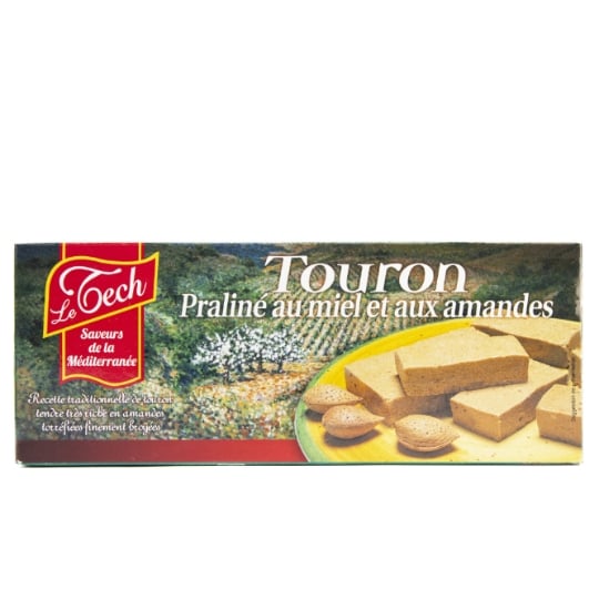 Touron Praliné Miel Amandes LE TECH