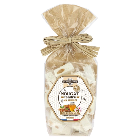 Nougat Tendre aux Amandes LES 3 ABEILLES
