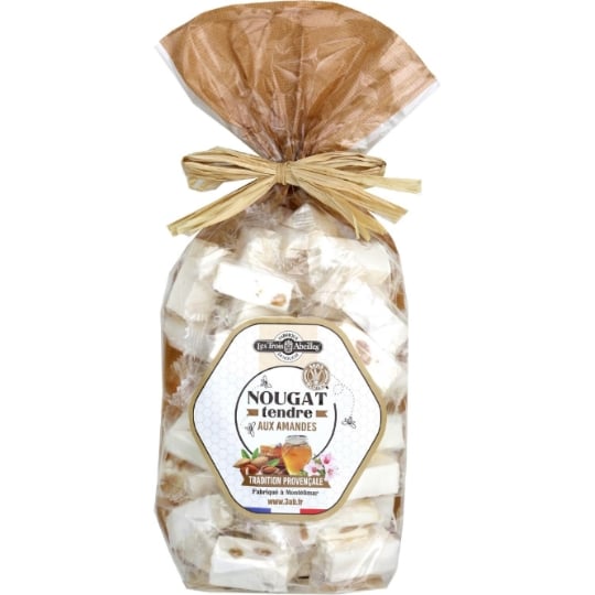 Nougat Aux Amandes de Montélimar LES TROIS ABEILLES