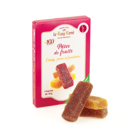 Pâtes de Fruits Fraise, Abricot et Figue ROY RENE