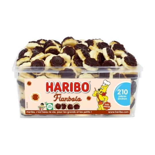 Flanbolo Caramel  Bac 210p Haribo HARIBO