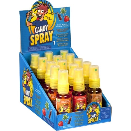 Candy Spray Bte De 15--bleu BRABO