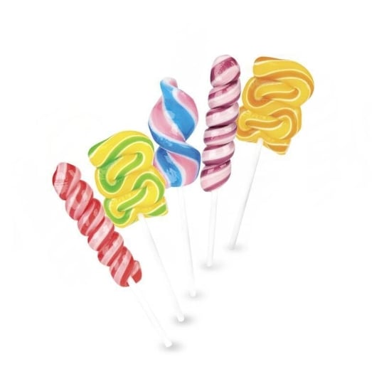 Sucettes Twisty Pop - 24 Sucettes - Fizzy FIZZY