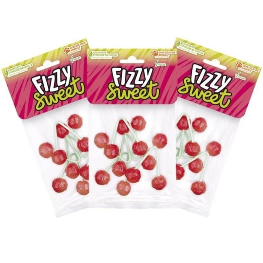 Sucettes Cerises - Fizzy Sweet - Fizzy FIZZY