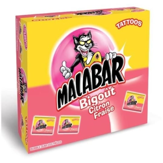 Malabar Boîte De Chewing-gum Bigoût - 200 Pieces MALABAR