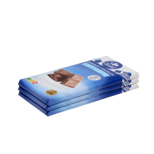 Tablette de Chocolat Lait CARREFOUR CLASSIC'