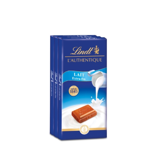 Tablette de chocolat Lait L'Authentique LINDT