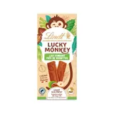 Tablette de Chocolat Lait Lucky Monkey Fondant Pâte de Noisettes LINDT