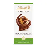 Tablette de Chocolat Lait Création Praliné Feuilleté LINDT