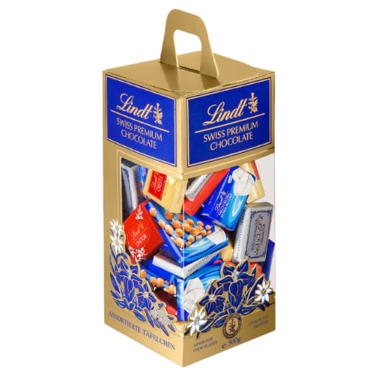 Carrés de Chocolat Assortiment LINDT