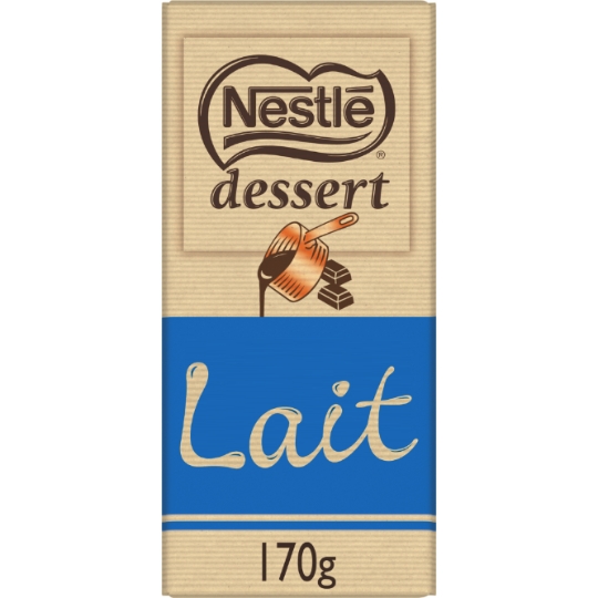 Tablette de Chocolat Lait NESTLE DESSERT