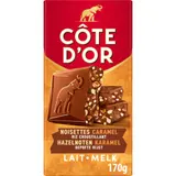 Tablette de Chocolat Lait Noisettes Caramel et Riz Croustillant COTE D'OR
