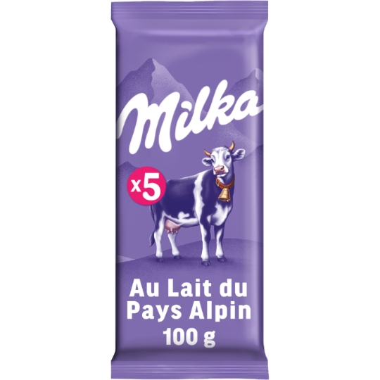 Tablette de Chocolat Lait du Pays Alpin MILKA
