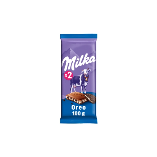 Tablette de Chocolat Lait Oreo MILKA