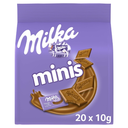 Carrés de Chocolat Lait MILKA