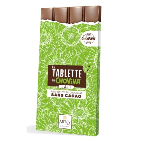 Tablette Alternative Chocolat Choviva ABTEY