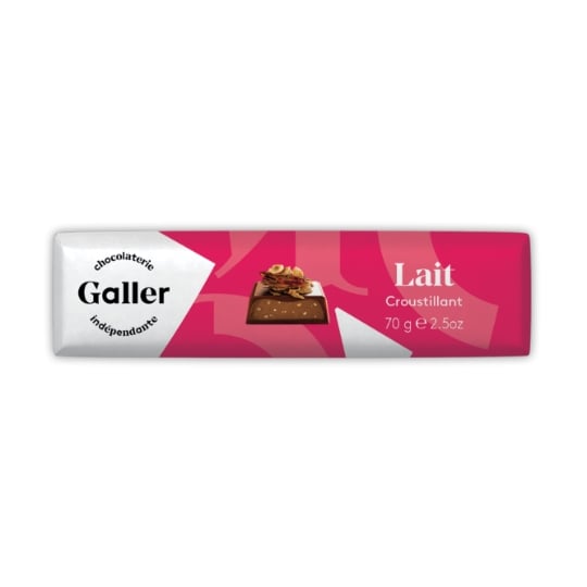 Chocolat bâton lait croustillant GALLER