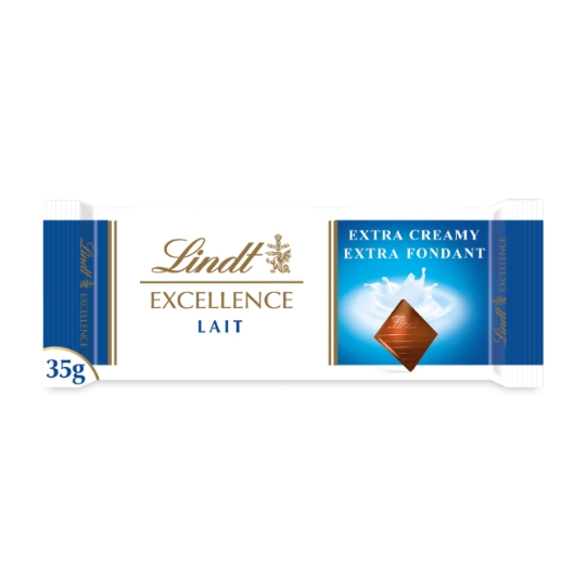 Confiserie de Chocolat Lait Fondant LINDT EXCELLENCE