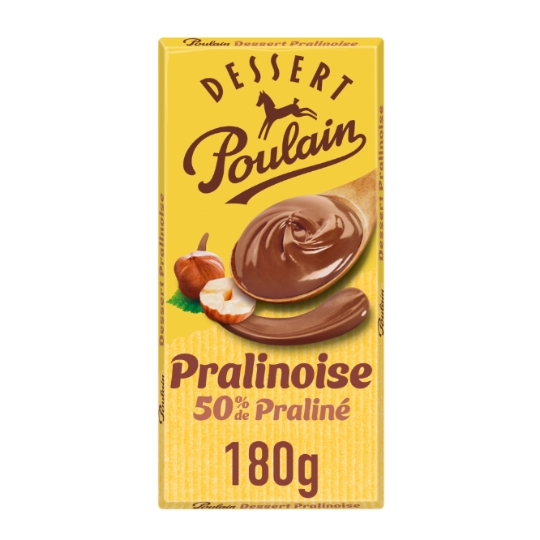 Tablette de Chocolat Lait Pralinoise POULAIN