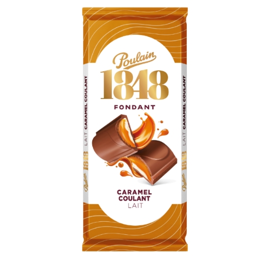 Chocolat Fondant Lait Caramel Coulant POULAIN