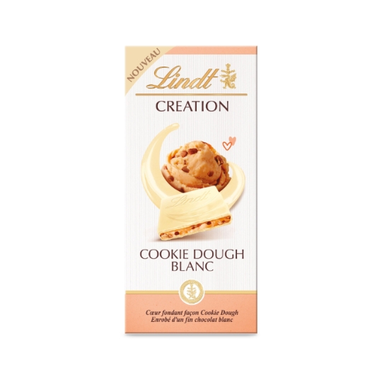 Tablette De Chocolat Creation Cookie Dough Blanc LINDT