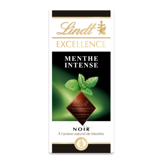 Tablette de Chocolat Noir Excellence Menthe LINDT