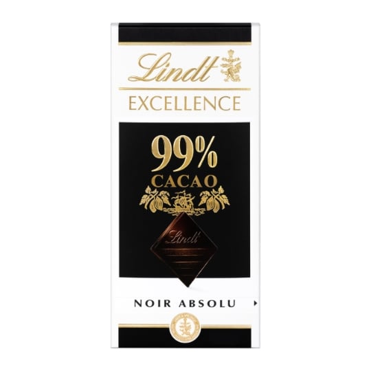 Tablette de Chocolat Noir Excellence 99% LINDT