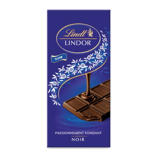 Tablette de Chocolat Noir Lindor LINDT