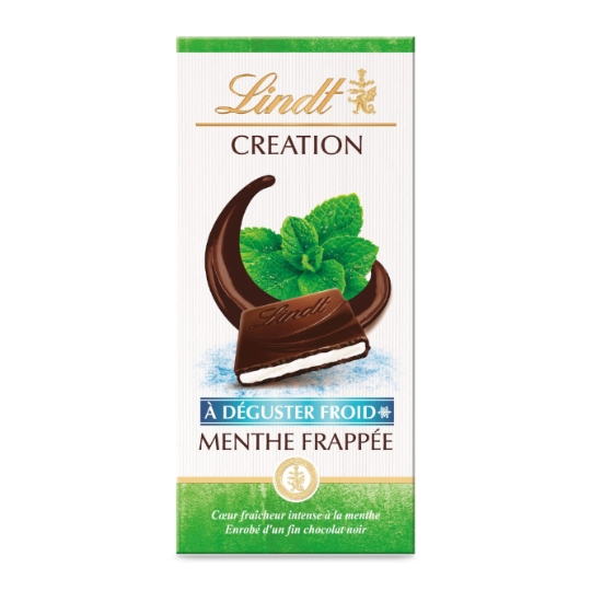 Tablette de Chocolat Noir Création Menthe Frappée LINDT
