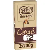 Tablette de Chocolat Noir Dessert Corsé NESTLE