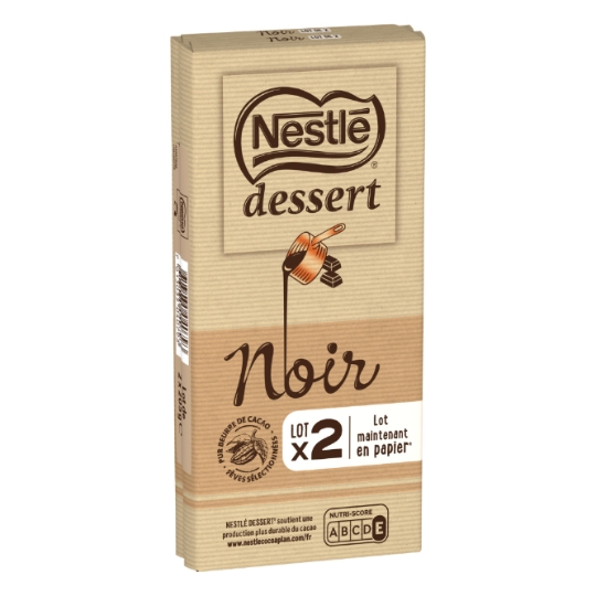 Tablette de Chocolat Noir NESTLE DESSERT