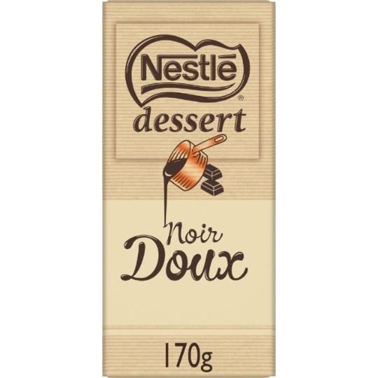 Tablette de Chocolat Noir Doux NESTLE DESSERT