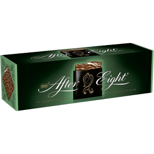 Carrés de Chocolat Noir Fourrés Menthe AFTER EIGHT