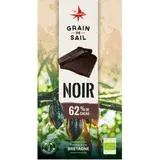 Tablette de Chocolat Noir 62% Bio GRAIN DE SAIL