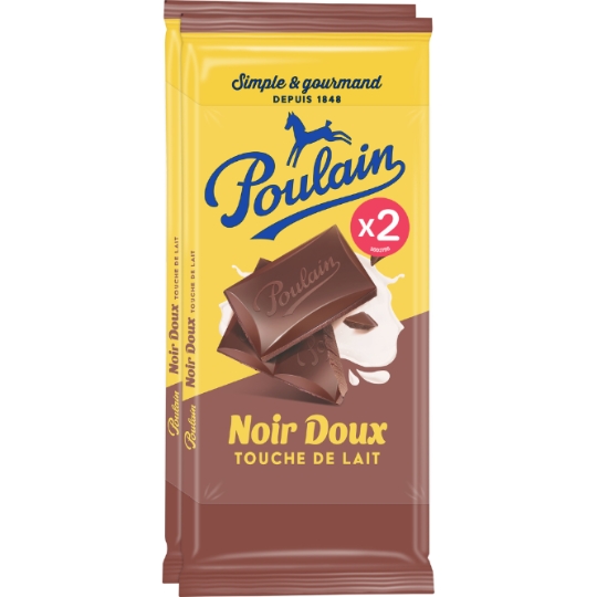 Tablette de Chocolat Noir POULAIN