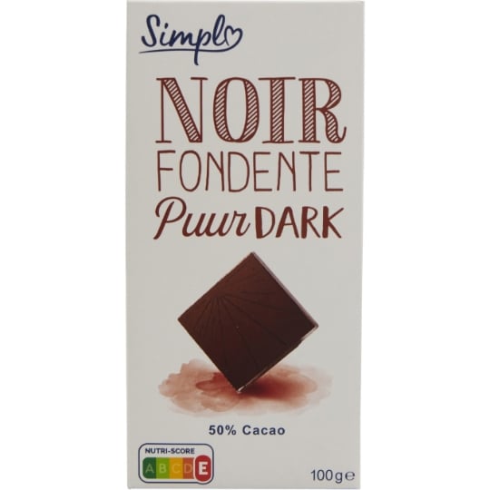 Chocolat noir SIMPL